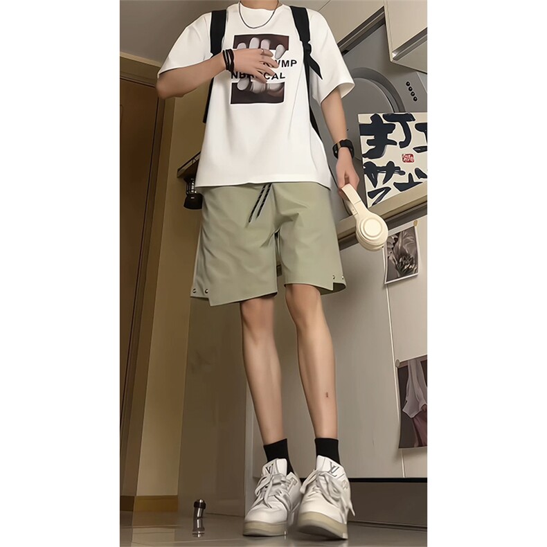 供视频量大优夏季防水速干冲锋短裤情侣五分裤K835特P30,男装牛仔裤,电商A309