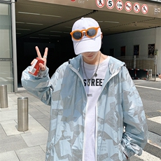 防晒服外套户外冲锋夏季宽松夹克情侣FS221-特P40控68，男装防晒衣，电商B370