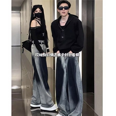 网络图慎用!图片只做展示现货潮流叨叨弯刀牛仔裤男78037特P45，男装牛仔裤，星座226-2