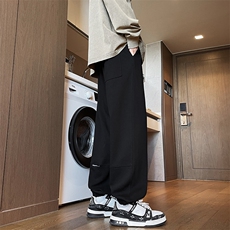1506/QA1100/P38裤子情侣男宽松男生休闲裤潮牌运动春秋卫裤长裤，男装休闲裤，星座1506