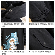 JK41217-P85加棉款-P115纯棉连帽夹克男士大码工装夹克男砖墙，男装夹克，电商A040A