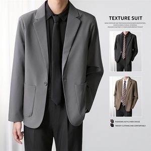 1506A/GW910/P67韩系抗皱垂感西装外套季商务百搭休闲小西服上衣2图片