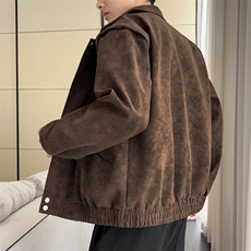 秋冬新款时尚休闲皮衣拉链外套男士JK02559-P98，男装皮衣，星座308B-2