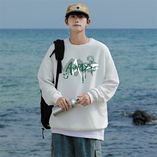 2633情侣印花圆领秋冬卫衣常规P28加绒P38S-5XL支持定制班服潮，男装卫衣，星座115A-3
