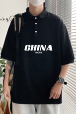 PL57001-P35翻领短袖polo衫男大码胖子半袖t恤男有领保罗衫，男装Polo衫，电商A040