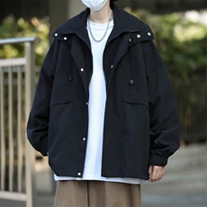 美式复古飞行夹克外套男2024春秋冬季工装冲锋衣棉服W6444-P72，男装夹克，星座512-2