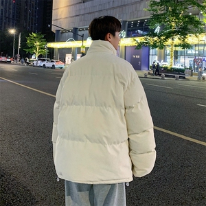 羽绒棉服男冬季休闲冬装潮牌加厚保暖灯芯绒外套男M0776-P105图片