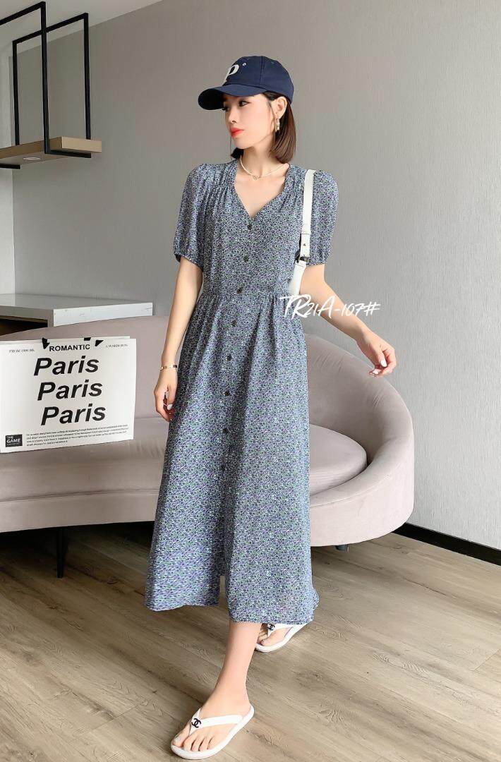 现货，碎花连衣裙，女装连衣裙，斯瑞威