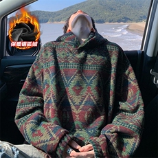 红绿色加绒
