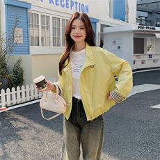 （现货）短款外套女2025早春新款多巴胺穿搭少女上衣，女装短外套，韩蔻秀