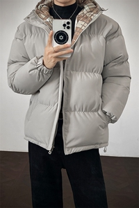 支持二开 冬装加棉加厚面包服连帽棉服大码棉衣外套男女 M812-P70图片