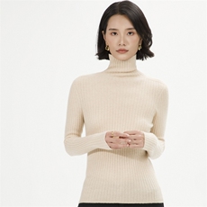 2024年秋冬新款女金丝轻松穿出高级感一线成衣修身打底衫百搭通勤，女装羊绒衫，巾兮羊绒