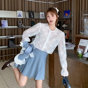 韩系设计感套装女2026新款超火减龄上衣马甲百褶裙穿搭三件套，女装套装/套裙，浙宝128A