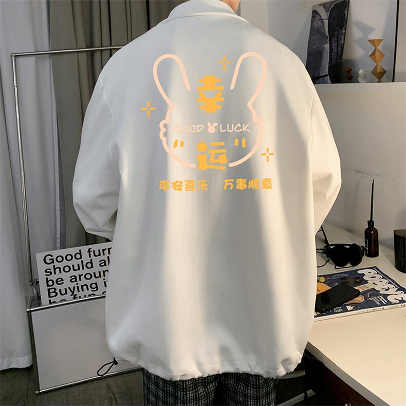 麂皮绒夹克男大码立领褂子外套JK85297-P68加绒款-P78,男装夹克,电商A040