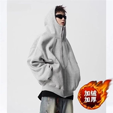 灰色加绒