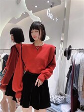 韩版时尚毛衣，女装针织衫/毛衣，TANG.+