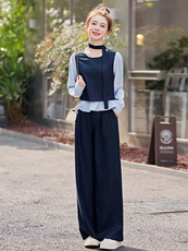 小香风套装2026新款BO款女时尚轻奢高级感气质韩系开春穿搭一整套，女装套装/套裙，意芙