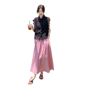 设计感搭配一整套减龄时尚穿搭套装裙两件套2938P145K218图片