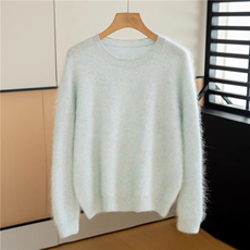 2025年秋季时尚百搭通勤简约休闲套衫，女装羊绒衫，浩晟纯山羊绒