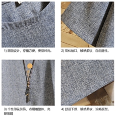 ZT71013-P35风复古亚短袖男t恤男半袖砖墙控48，男装T恤，电商A040A