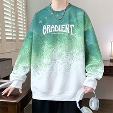 卫衣男孩春秋学生帅气新款潮牌长袖衣服圆领休闲上衣青少年打底，男装T恤，星座1210-1