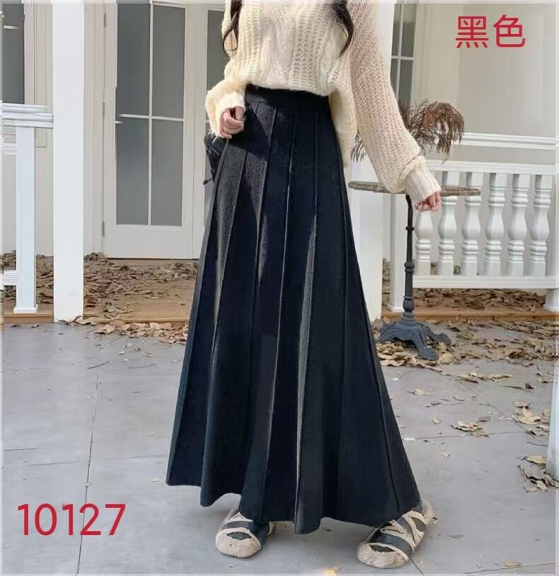 2025年秋季时尚百搭通勤简约休闲半身裙,女装半身裙,暖达羊绒