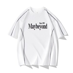 DX215 P45 港风情侣短袖冰感速干百搭休闲潮流宽松T恤男，男装T恤，星座1204