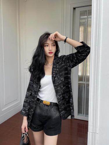 时尚印花外套，其它，香榭丽舍