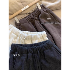 [002]加绒高质量广州原版冬季弯刀阔腿裤女A079-K3255-P55，男装卫衣，电商A079