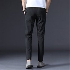 男修身韩版潮流百搭小脚长裤男生小西裤男士休闲裤子秋Z1912，男装西裤，星座509