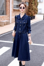 休闲时尚套装女2025新款盐系穿搭小个子牛仔外套半身裙两件套显瘦，女装套装/套裙，意芙