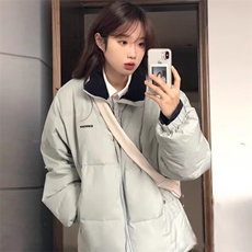冬季棉衣女小个子面包服2025新款韩系棉服潮棉袄外套常规拉链标准，男装棉衣，星座506A