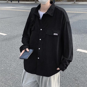 男春季衬衫灯芯绒衬衫外套C539P40
