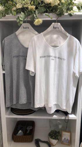 现货夏季T，女装，haru 笠原