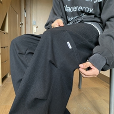 秋季新款工装打褶水洗休闲裤XZ604-KG92-P50控78，男装工装外套，星座604