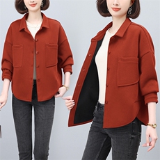 休闲衬衫外套女2025春季新款韩版小个子爆款宽松时尚气质百搭上衣，女装衬衫，璐依舞