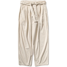 秋季绒面灯芯绒腰带慵懒阔腿裤男潮牌宽松休闲裤女D505/P50，男装休闲裤，星座206-1