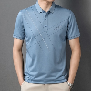 AD9127钱塘2020-3夏季男翻领休闲短袖T恤精品P53图片