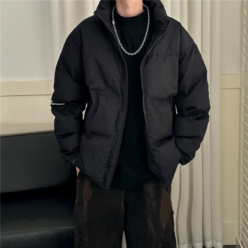 现货冬季立领棉服男加厚保暖潮牌棉衣外套A351-AM2645-P125控199,男装棉衣,电商A351