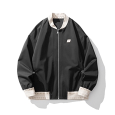 1定制螺纹字母刺绣大码M-5XL夹克男:100%聚酯纤维JK77944P85控138，男装夹克，星座226-2