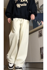 保暖加绒裤可束脚运动裤休闲直筒灯芯绒长裤男 D7007-TP4068图片