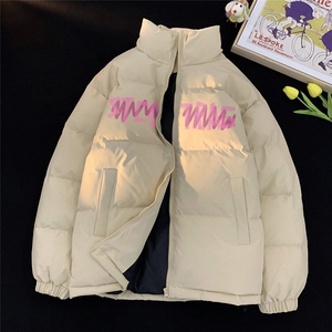 地毯23冬季时尚百搭立领加厚棉服外套MY62063P85控118图片