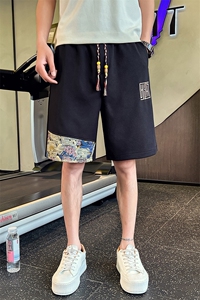 精神小伙2025夏季新款男士风短裤潮牌五分裤C208-6801特P30图片