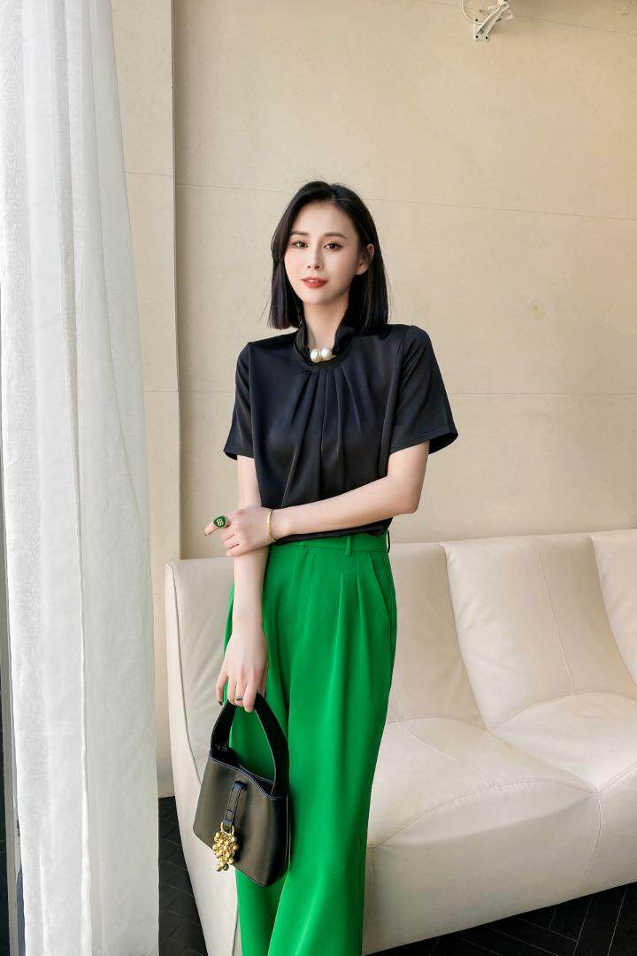 补单小衫，领口串珠设计简单又好看，一套都有哦！，其它，欧以美