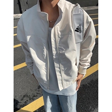 26春装新款美拉德立领飞行夹克boxy廓形休闲百搭外套上衣JK6500，男装夹克，电商A486