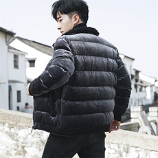 冬季棉衣韩版潮流男士短款棉服金丝绒外套棉袄DS217T，男装棉衣，电商A102