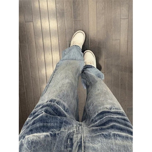 原版数据水洗工艺牛仔裤男NK753-P48图片