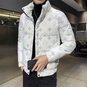 312A-5-601-P125 冬季新款夜光韩版棉衣立领加厚潮流棉服A图片