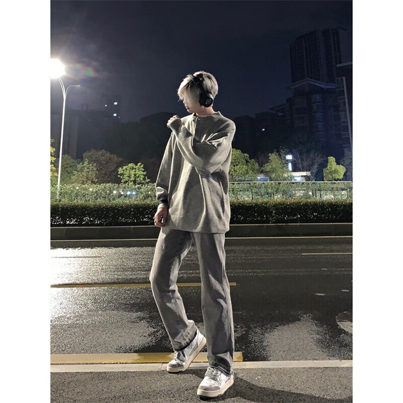 某音品质！加绒加厚牛仔裤修身显瘦常规55加绒65,男装牛仔裤,星座310A-4