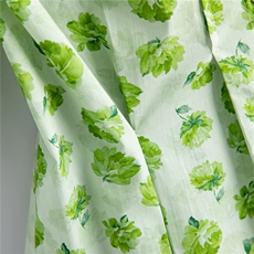 高级感时尚棉布印花衬衫女收腰显瘦短款小衫，女装衬衫，水衣源